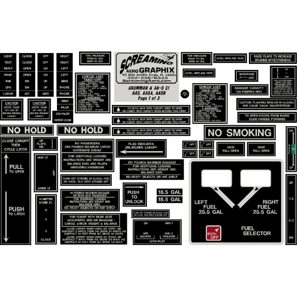 Precut Placard Kits