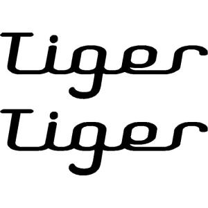Grumman Aircraft Tiger Script Decals