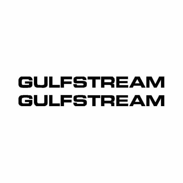 Gulfstream Logo Decal