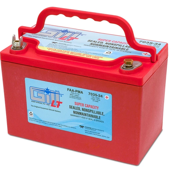 gill-ultra-high-capacity-12v-sealed-aircraft battery