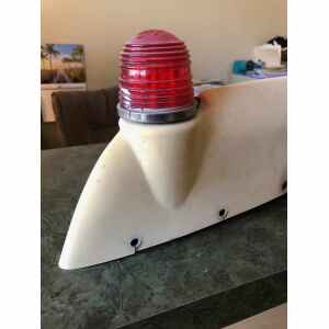 Grumman Standard Rudder Cap w Beacon