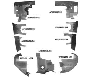 Grumman AA5A Cheetah Baffle Kit