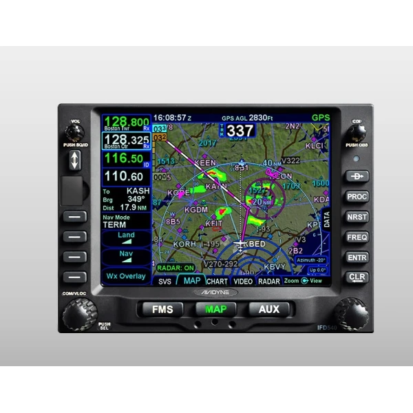 Avidyne IFD 540 GPS Navigator: Advanced Aviation Navigation System for Pilots