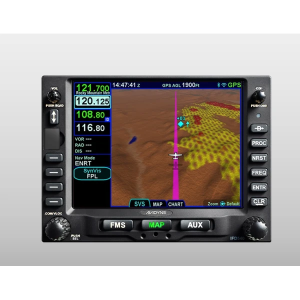 Avidyne IFD 540 GPS Navigator: Advanced Aviation Navigation System for Pilots - Image 5