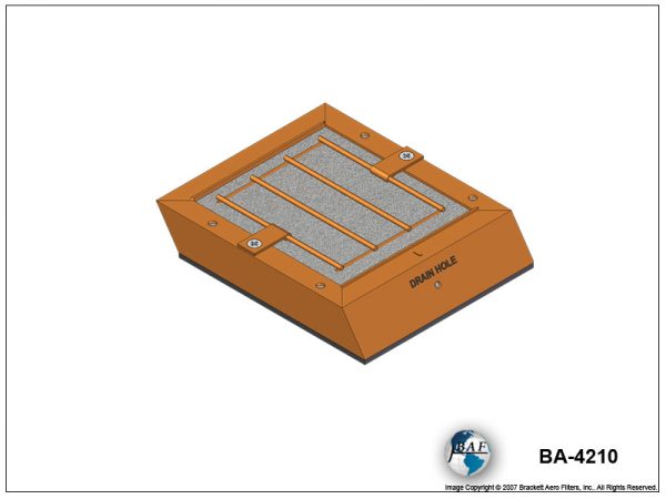 Brackett BA-4210 Air Filter Assembly for Grumman AA1, AA1A,AA1B,AA1C, and most AA5