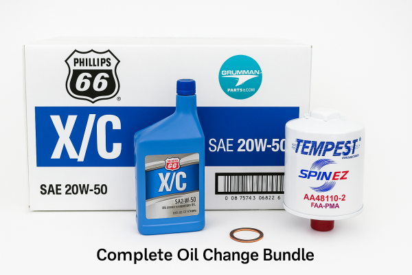 oil change sit for the Grumman AA5 series