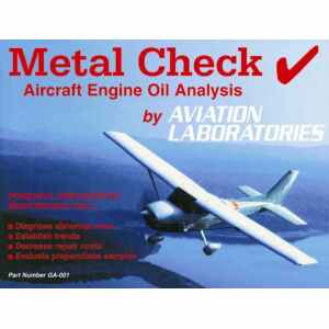 engine oil testing kits with postage for piston aircraft engines