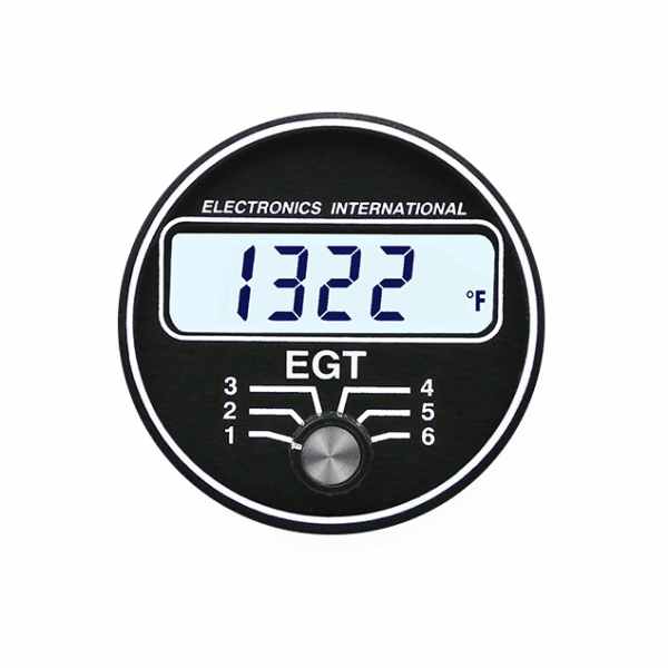 Electronics International E6 SixCylinder EGT Instrument